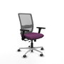 PIQUERAS Y CRESPO Silla de oficina Haches Morado y Gris