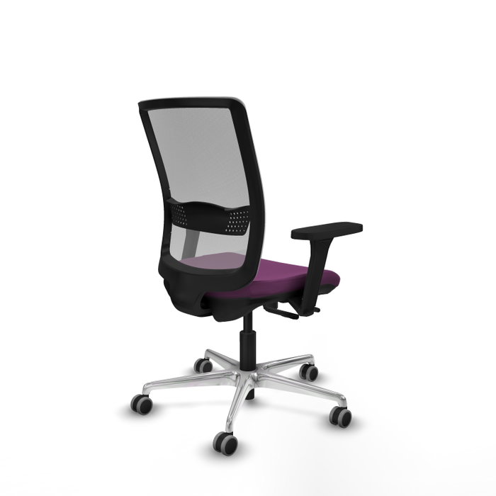 PIQUERAS Y CRESPO Silla de oficina Haches Morado y Gris PIQUERAS Y CRESPO Silla de oficina Haches Morado y Gris