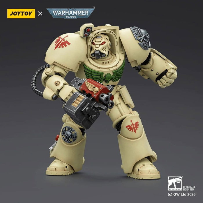 Joy Toy (CN) Warhammer 40,000 Dark Angels Deathwing Terminator 2 con Power Fist y Storm Bolter Joy Toy (CN) Warhammer 40,000 Dark Angels Deathwing Terminator 2 con Power Fist y Storm Bolter