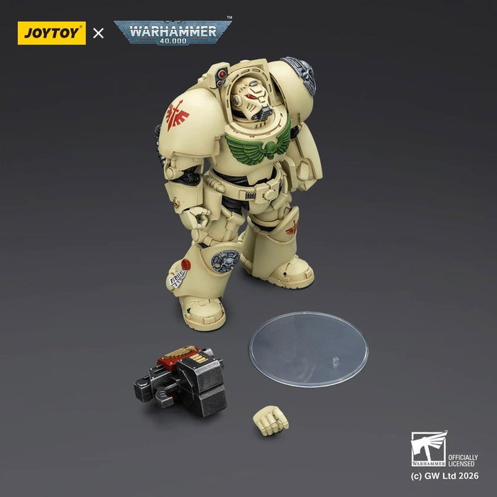 Joy Toy (CN) Warhammer 40,000 Dark Angels Deathwing Terminator 2 con Power Fist y Storm Bolter Joy Toy (CN) Warhammer 40,000 Dark Angels Deathwing Terminator 2 con Power Fist y Storm Bolter