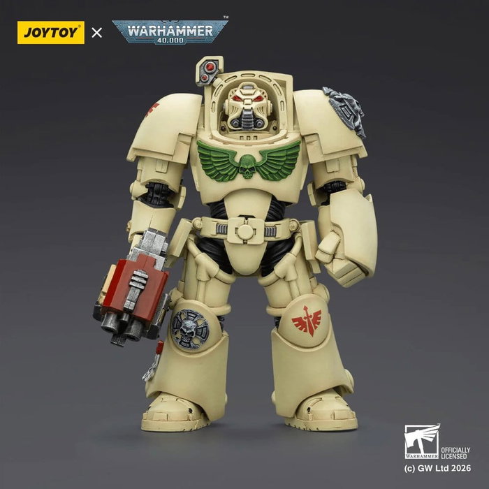 Joy Toy (CN) Warhammer 40,000 Dark Angels Deathwing Terminator 2 con Power Fist y Storm Bolter Joy Toy (CN) Warhammer 40,000 Dark Angels Deathwing Terminator 2 con Power Fist y Storm Bolter