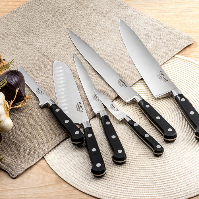 Cuchillo Jamonero-Salmon Origin Sabatier 28 cm