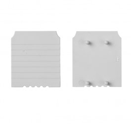Greenice Tapón Final para Perfiles LED SU-M001B - Accesorio para Tiras LED