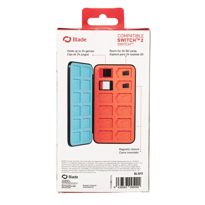 Blade 24 Game Case para Nintendo Switch