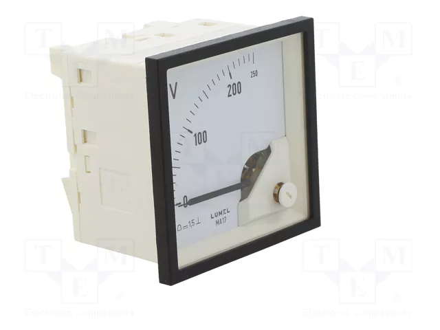 LUMEL Voltímetro para panel MA17N 0÷250VDC LUMEL Voltímetro para panel MA17N 0÷250VDC
