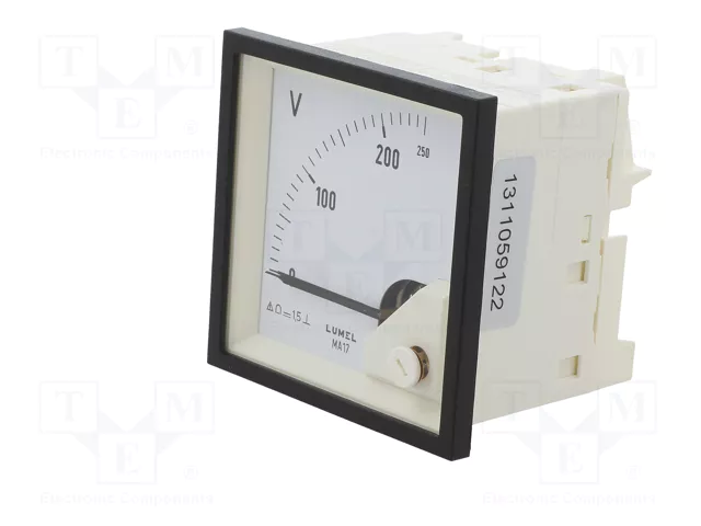 LUMEL Voltímetro para panel MA17N 0÷250VDC LUMEL Voltímetro para panel MA17N 0÷250VDC