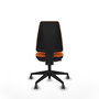 PIQUERAS Y CRESPO Silla de oficina Elche Naranja