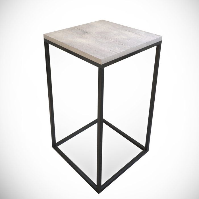 Hanah Home Mesa Auxiliar Roble Marino 35x35x62cm Hanah Home Mesa Auxiliar Roble Marino 35x35x62cm
