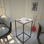 Hanah Home Mesa Auxiliar Roble Marino 35x35x62cm