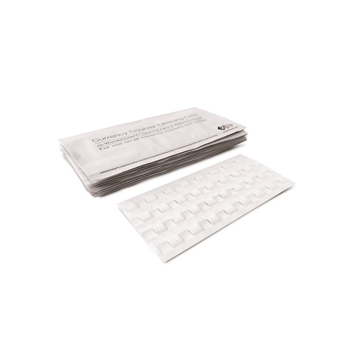 Safescan Set de 15 Tarjetas de Limpieza para Contadores de Billetes