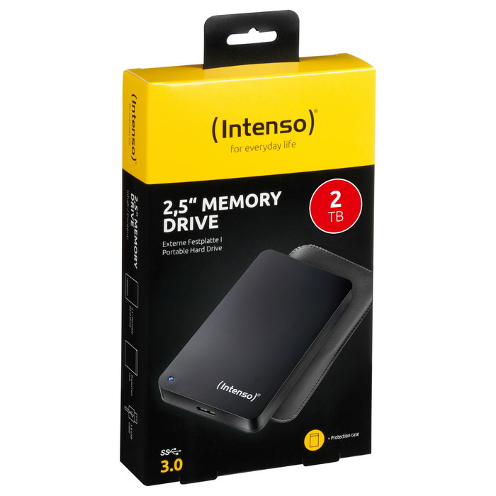Intenso Memory Drive 2TB USB 3.0 2,5 pulg. + Funda