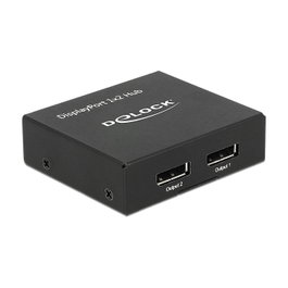 DeLOCK 87691 Splitter DisplayPort 1 entrada a 2 salidas 4K