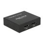 DeLOCK 87691 Splitter DisplayPort 1 entrada a 2 salidas 4K