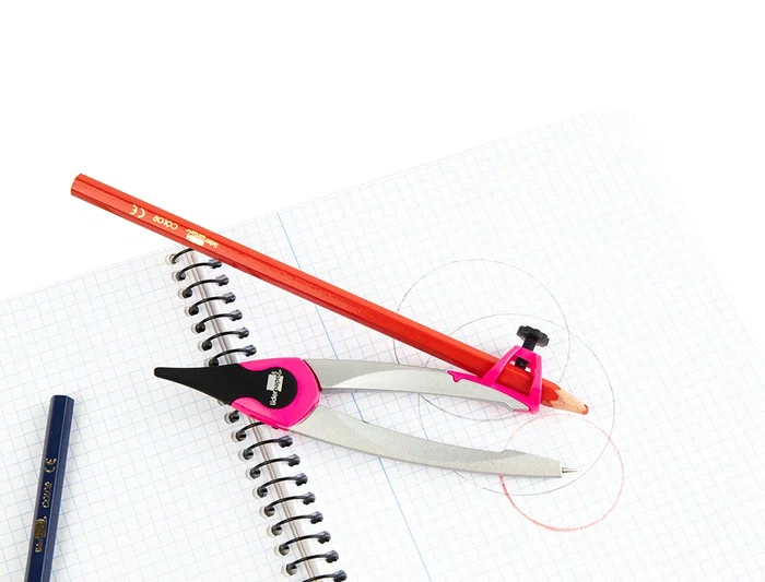 Compas Liderpapel Adaptador Universal Minas Afilaminas Y Goma Colores Surtidos 12 unidades