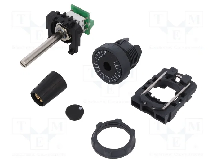 SCHNEIDER ELECTRIC Potenciómetro Harmony XB5 4,7kΩ Negro SCHNEIDER ELECTRIC Potenciómetro Harmony XB5 4,7kΩ Negro