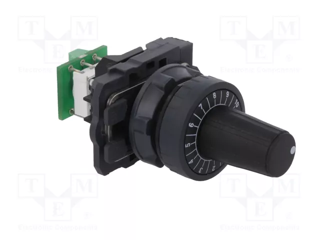 SCHNEIDER ELECTRIC Potenciómetro Harmony XB5 4,7kΩ Negro SCHNEIDER ELECTRIC Potenciómetro Harmony XB5 4,7kΩ Negro