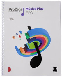 TEIDE, Cuaderno ProDigi. Música Plus ESO, Sabater Ribera, Roser - TEIDE