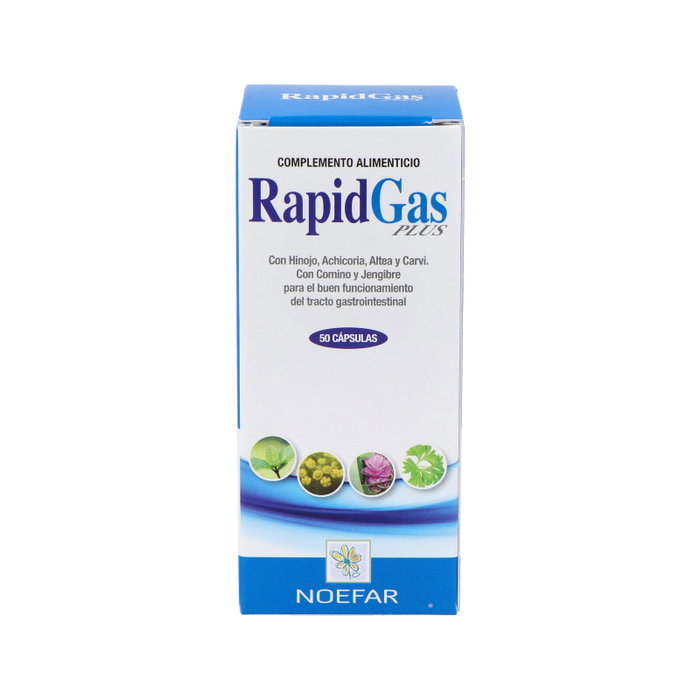 NOEFAR Rapidgas Plus 50 Cápsulas NOEFAR Rapidgas Plus 50 Cápsulas