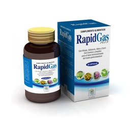 Noefar Rapidgas Plus 50 cápsulas - Complemento alimenticio para gases e hinchazón abdominal