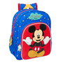 Mochila Escolar Mickey Mouse Clubhouse Good day Azul 32 x 38 x 12 cm