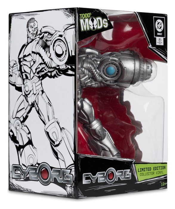 DC Direct Estatua Collector Vinyl Cyborg 12 cm