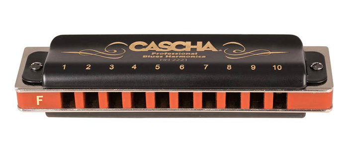Armónica Cascha Profesional Blues En Fa