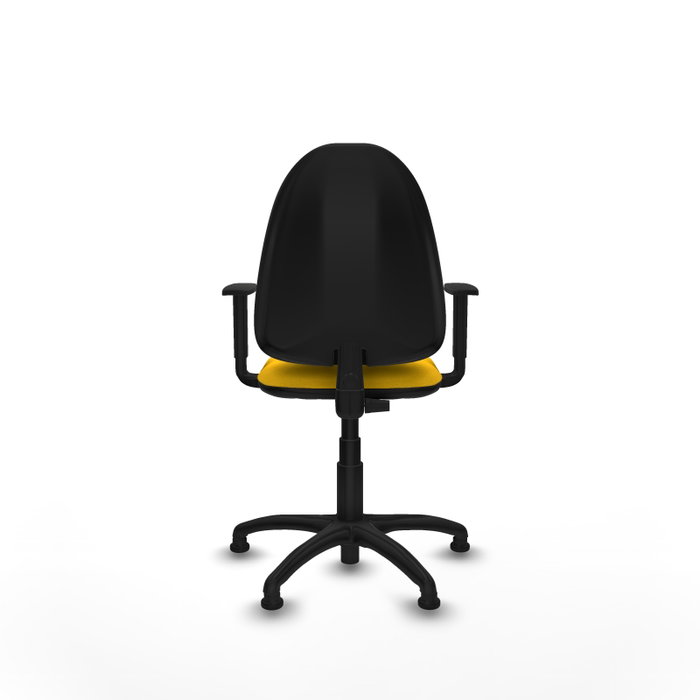 PIQUERAS Y CRESPO Silla de oficina Aýna Amarilla con Brazos 1D PIQUERAS Y CRESPO Silla de oficina Aýna Amarilla con Brazos 1D