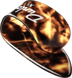 DUNLOP Pack de 4 Púas de Dedo Talla XL - Shell