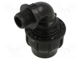GEBO Conector de apriete G 1/2'' externo de polipropileno