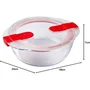 Pyrex® Cook&Heat Recipiente Redondo Hermético de Vidrio 1,1 L