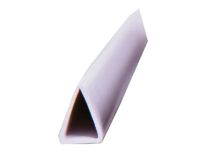 Durable Lomera Perfil de Plástico DIN A4 - Capacidad 30 Hojas, Color Blanco