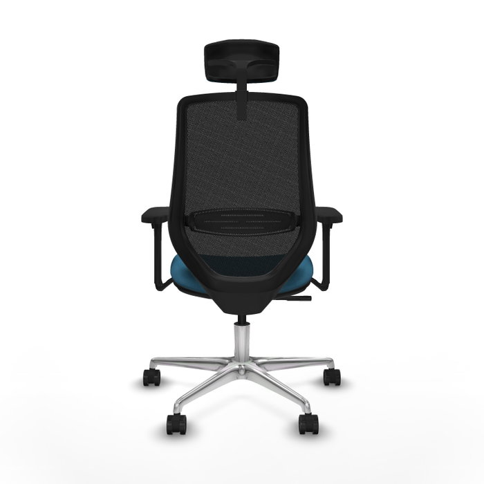 PIQUERAS Y CRESPO Silla de oficina Mardos con mecanismo Sincro, Verde petróleo y Negro PIQUERAS Y CRESPO Silla de oficina Mardos con mecanismo Sincro, Verde petróleo y Negro
