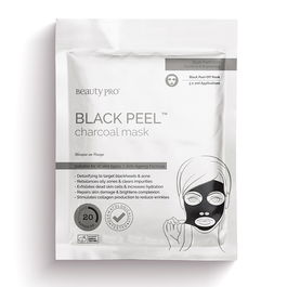 Beauty Pro Mascarilla Negra Peel Off 3x7g - Limpia, Purifica y Equilibra la Piel Grasa, Elimina Impurezas y Exfolia