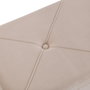 Versa Pie de Cama Petto Beige 42x80 cm