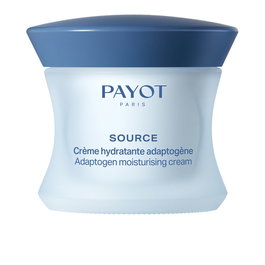 PAYOT SOURCE Crème Hydratante Adaptogène 50 ml - Crema Facial Hidratante 48h, Pieles Normales a Secas, Tratamiento Adaptógeno