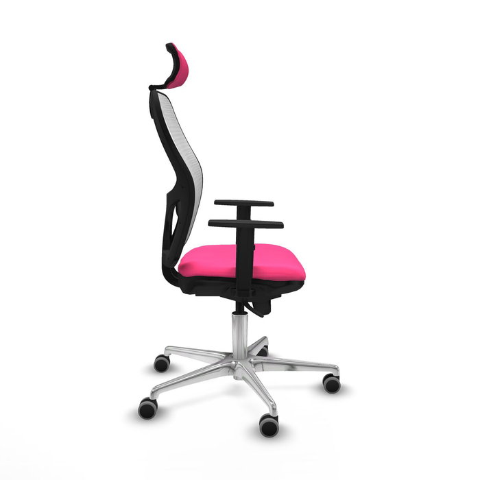 PIQUERAS Y CRESPO Silla de oficina Jorquera Rosa y Blanca PIQUERAS Y CRESPO Silla de oficina Jorquera Rosa y Blanca