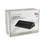 LC-Power LC-HUB-ALU-2B-7 Hub USB 3.0 Negro