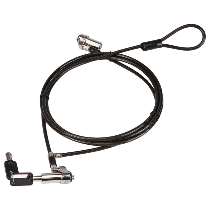 Conceptronic CUSTODIO02BNTM Cable de Seguridad de Doble Cabezal con Llave Conceptronic CUSTODIO02BNTM Cable de Seguridad de Doble Cabezal con Llave