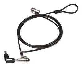 Conceptronic CUSTODIO02BNTM Cable de seguridad de doble cabezal para ranuras Nano