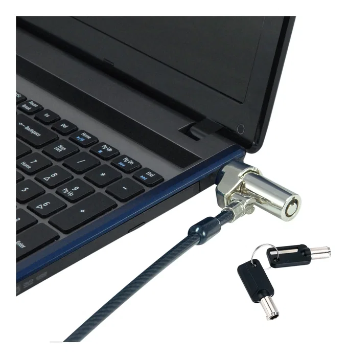 Conceptronic CUSTODIO02BNTM Cable de Seguridad de Doble Cabezal con Llave Conceptronic CUSTODIO02BNTM Cable de Seguridad de Doble Cabezal con Llave