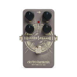 EHX Ripped Speaker Pedal de Fuzz con Control de Polarización y Tono Activo Batería 9V Incluida