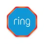 Ring Alarm Outdoor Siren Sirena Exterior con Cable Azul, Z-Wave, Funciona con 3 Baterías Tipo D (28V), Luz de Alarma
