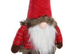 DKD Home Decor Figura Navidad Tradicional Rojo 18 x 72 x 25 cm