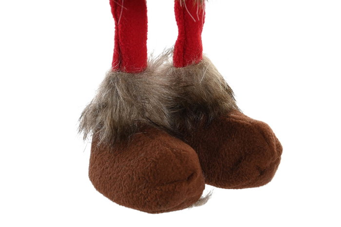 DKD Home Decor Figura Navidad Tradicional Rojo 18 x 72 x 25 cm