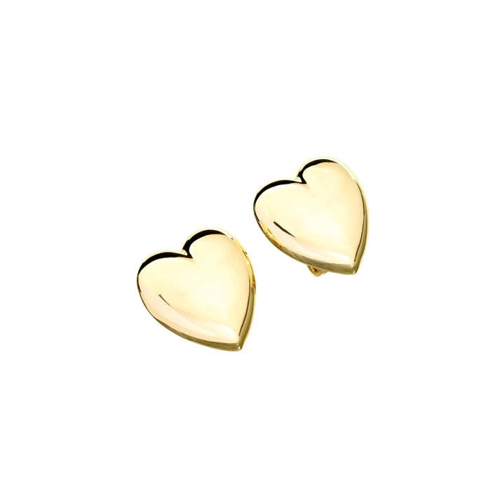 Chiara Ferragni Pendientes Dorados de Latón 2.1cm Chiara Ferragni Pendientes Dorados de Latón 2.1cm