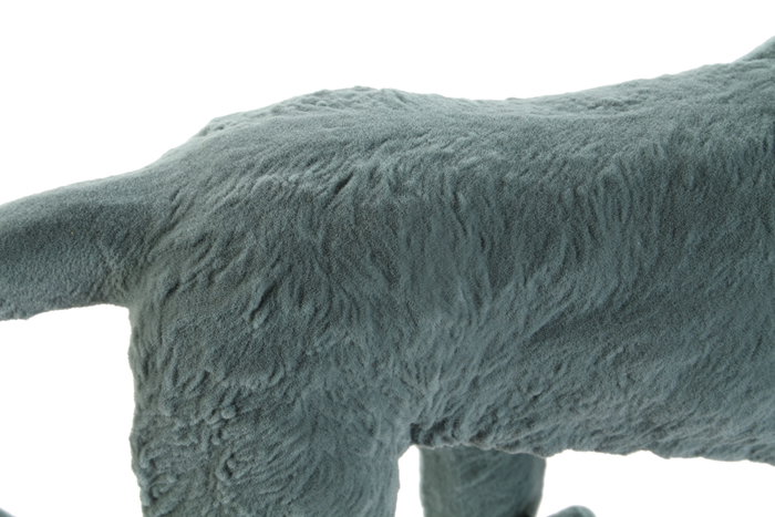 DKD Home Decor Figura de Mono Flocado en Resina (Pack de 2) DKD Home Decor Figura de Mono Flocado en Resina (Pack de 2)