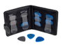 Funda Boston para Púas Pvc Negro y Azul +12 Púas