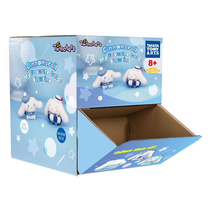 Sanrio Minifiguras Twinchees Cinamoroll My Favourite Colour 5 cm Expositor (24)