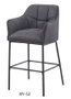 DKD Home Decor Taburete Marron Oscuro Negro 60 x 107 x 59 cm