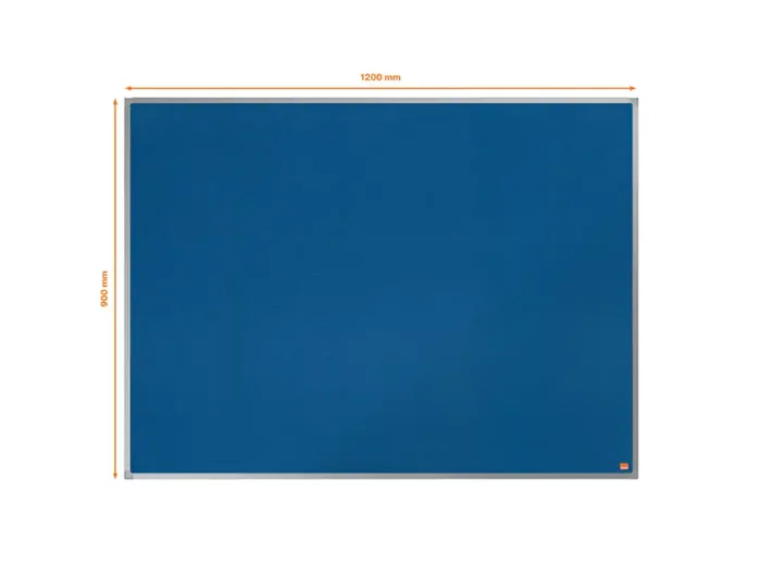Tablero Fieltro Nobo Essence Marco Aluminio 90X120 Cm Azul Tablero Fieltro Nobo Essence Marco Aluminio 90X120 Cm Azul